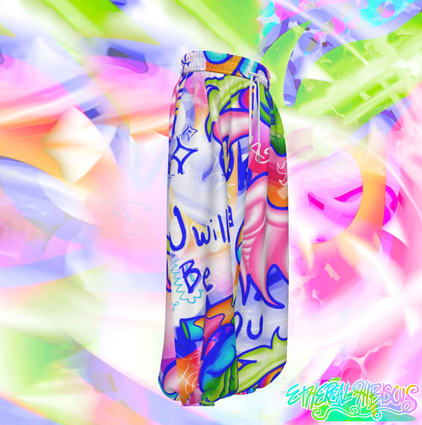 "U Will Be Ok" Unisex Baggy Sweatpants